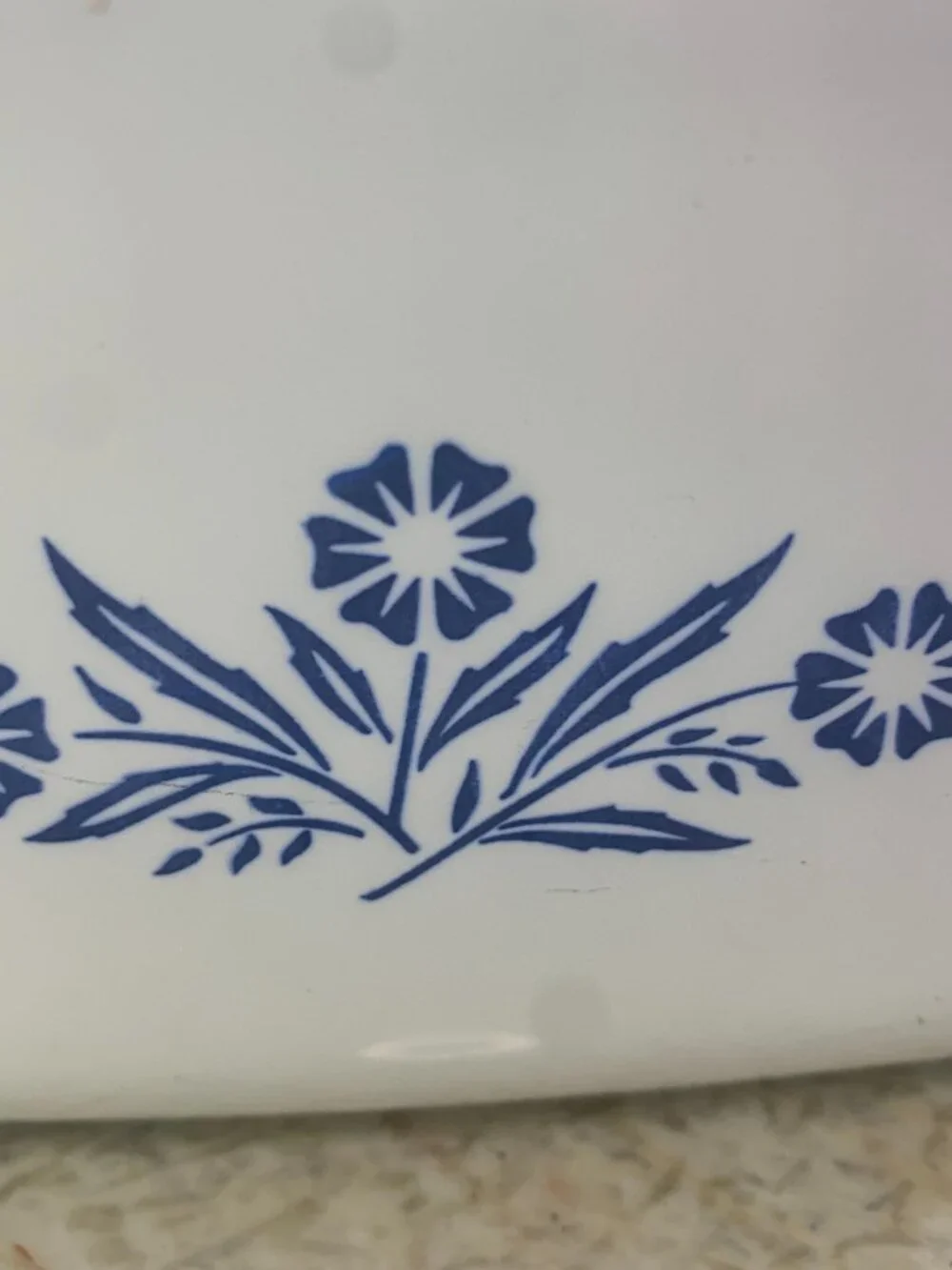 Vintage Corning Ware Blue Cornflower P-4-B 1 1/2 QT. Loaf